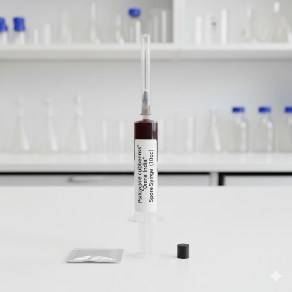 Psilocybe cubensis 'Orissa India' Spore Syringes
