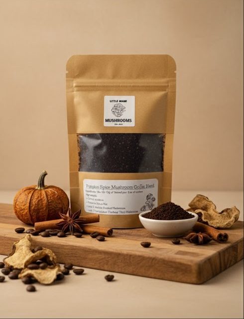 Pumpkin Spice Mushroom Coffee Blend